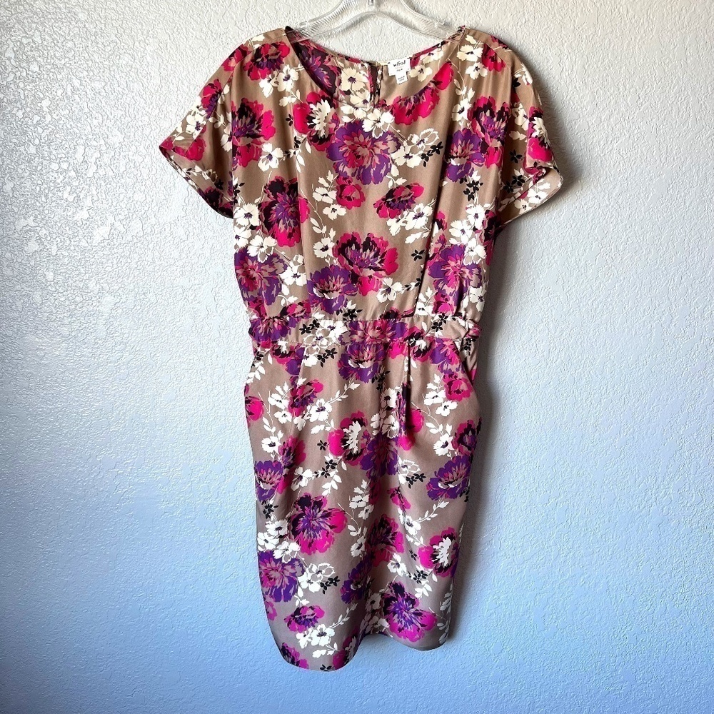 *FIRM PRICE* Aritzia Wilfred 100% silk floral dress